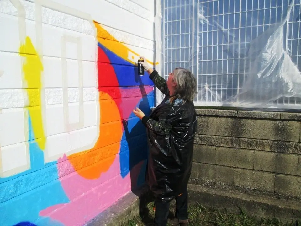 Grafiti de Chefo Bravo por la Diversidad (95)