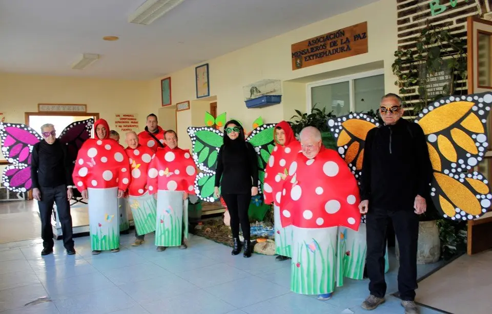 Los residentes de Nu&ntilde;omoral viven el Carnaval 2019 (3)
