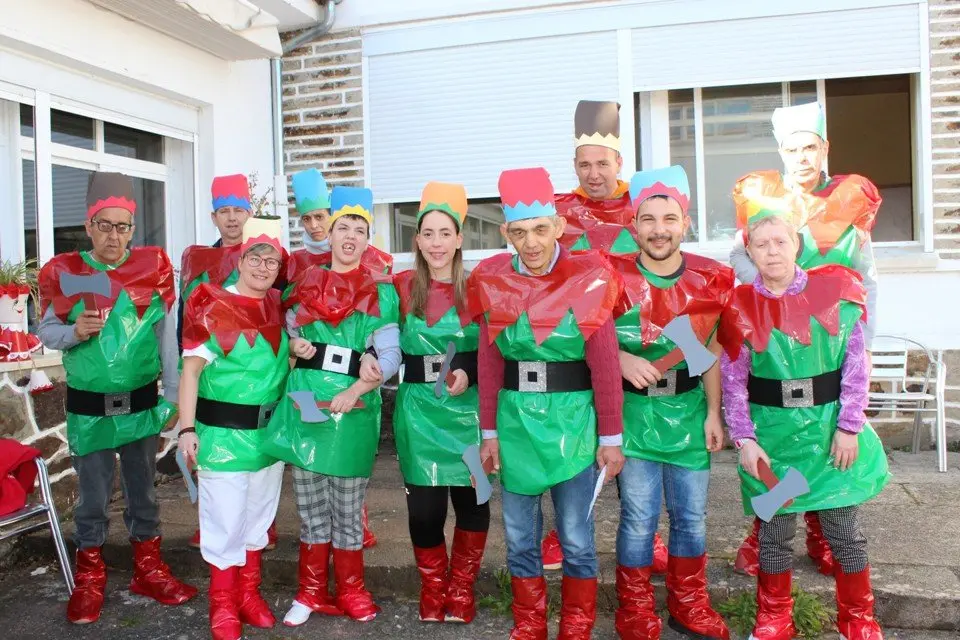 Los residentes de Nu&ntilde;omoral viven el Carnaval 2019 (8)