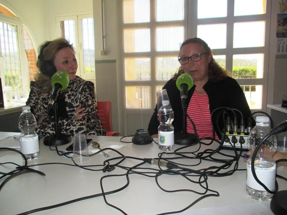 Pilar Boyero graba Soy lo Prohibido para Canal Extremadura en Pinofranqueado 03019 (6)
