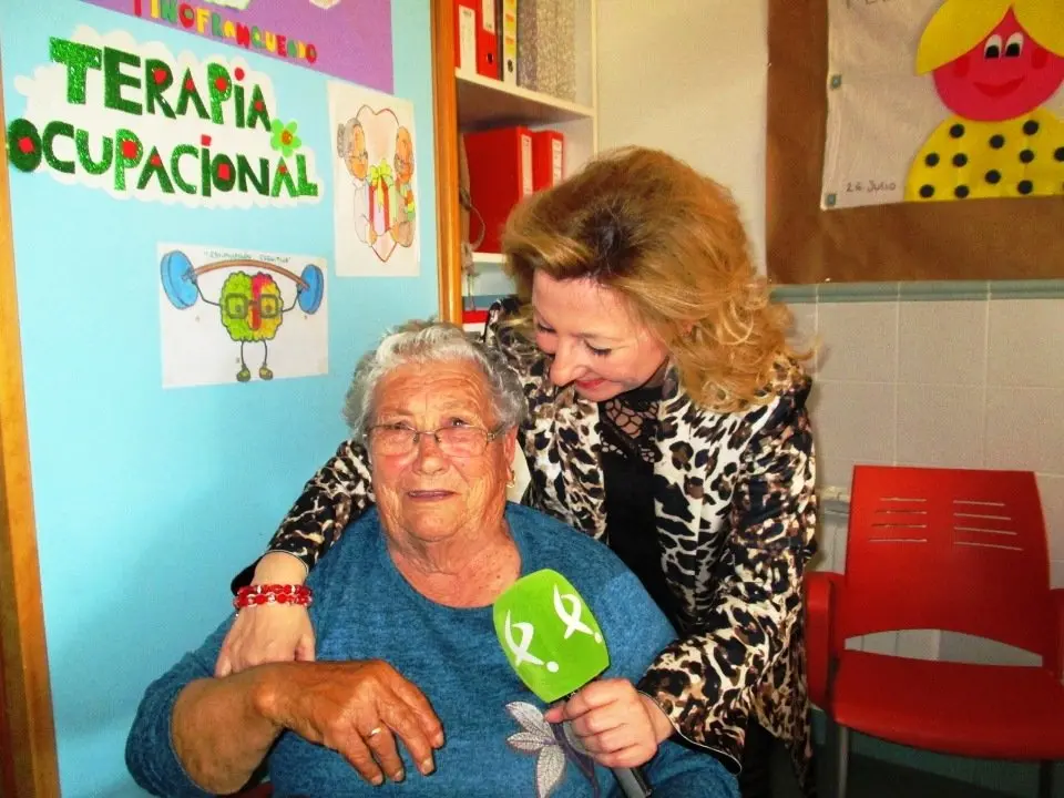 Pilar Boyero graba Soy lo Prohibido para Canal Extremadura en Pinofranqueado 03019 (37)