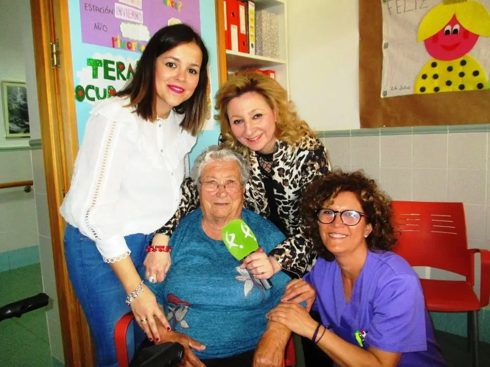 Pilar Boyero graba Soy lo Prohibido para Canal Extremadura en Pinofranqueado 03019 (38)