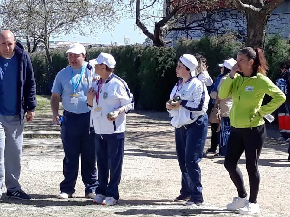 Deportistas de la ED Mensajeros de la Paz Extremadura en los Jedes de Coria (6)