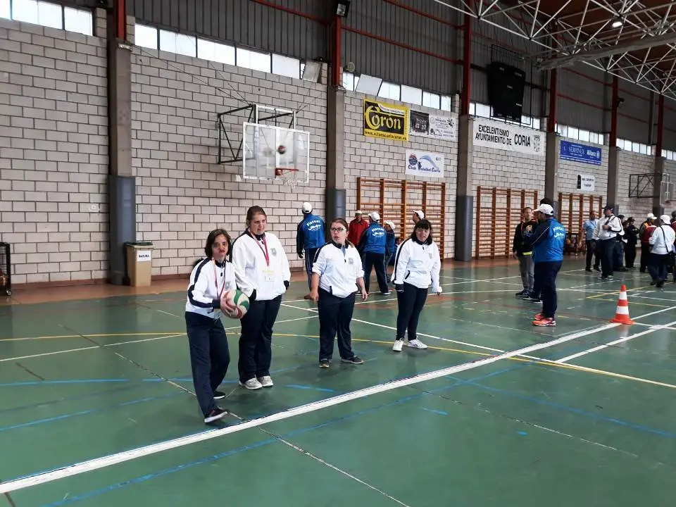 Deportistas de la ED Mensajeros de la Paz Extremadura en los Jedes de Coria (24)