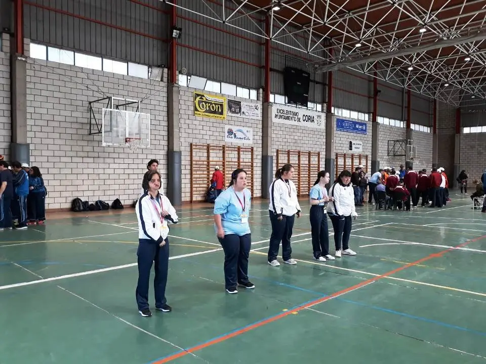 Deportistas de la ED Mensajeros de la Paz Extremadura en los Jedes de Coria (26)