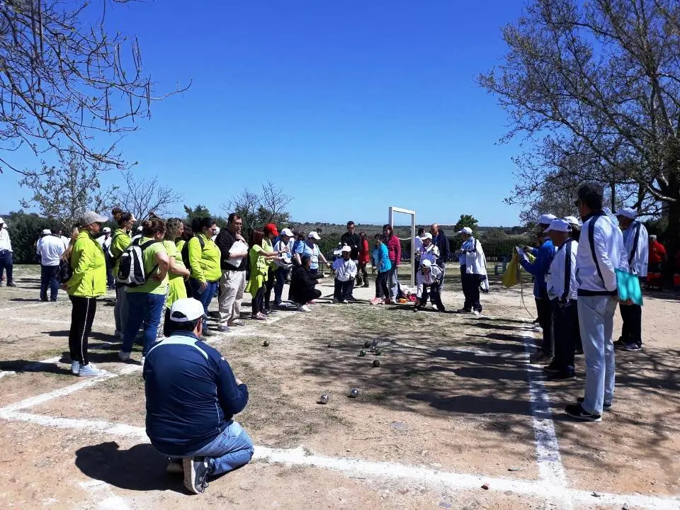 Deportistas de la ED Mensajeros de la Paz Extremadura en los Jedes de Coria (28)