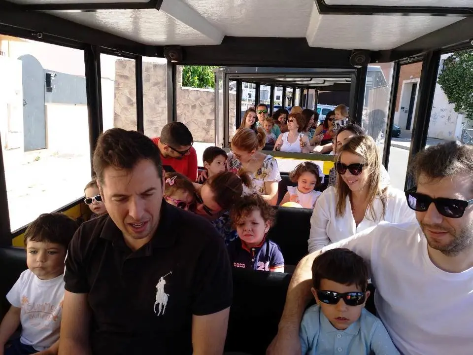 Viaje en tren por la ciudad de Merida (3)