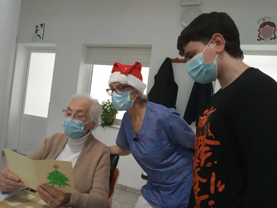 Visita del IES Enrique D&iacute;ez Canedo por Navidad (7)