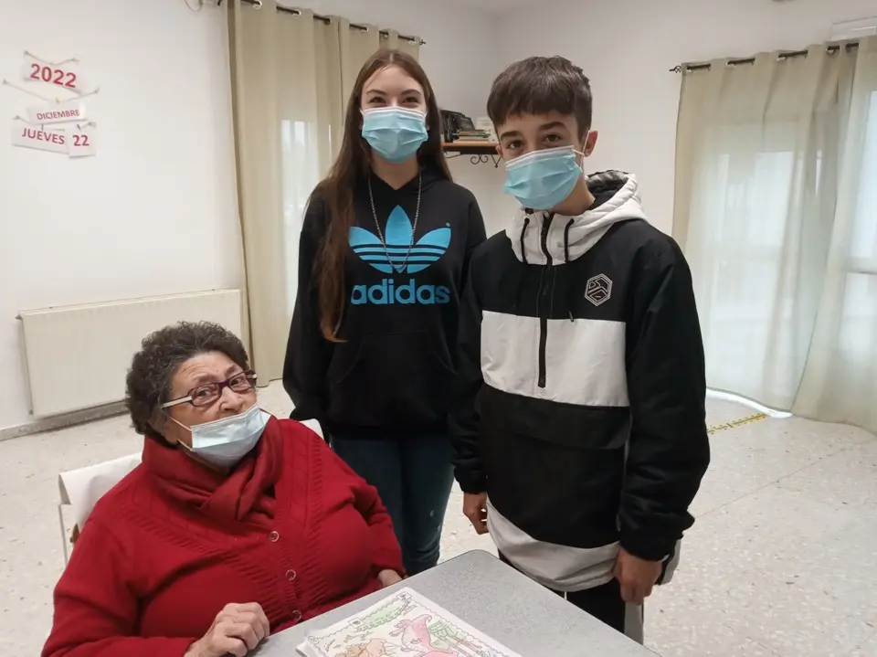 Visita del IES Enrique D&iacute;ez Canedo por Navidad (12)