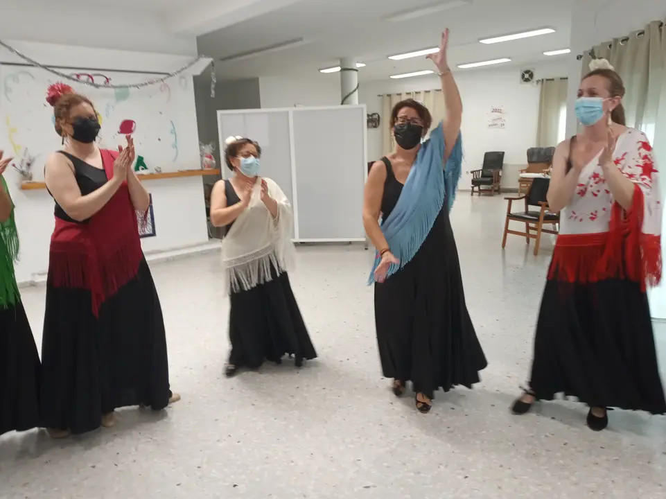 Grupo flamenco y Centro de D&iacute;a por Navidad (1)