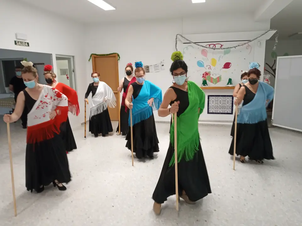 Grupo flamenco y Centro de D&iacute;a por Navidad (2)