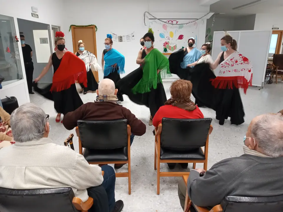 Grupo flamenco y Centro de D&iacute;a por Navidad (10)