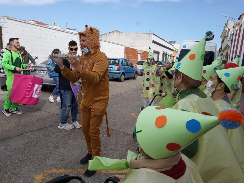 Comparsa en el CD Puebla de la Calzada (3)