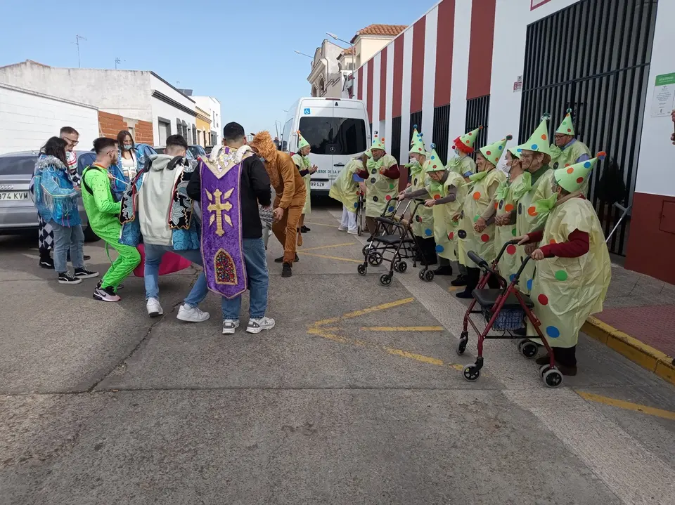 Comparsa en el CD Puebla de la Calzada (5)