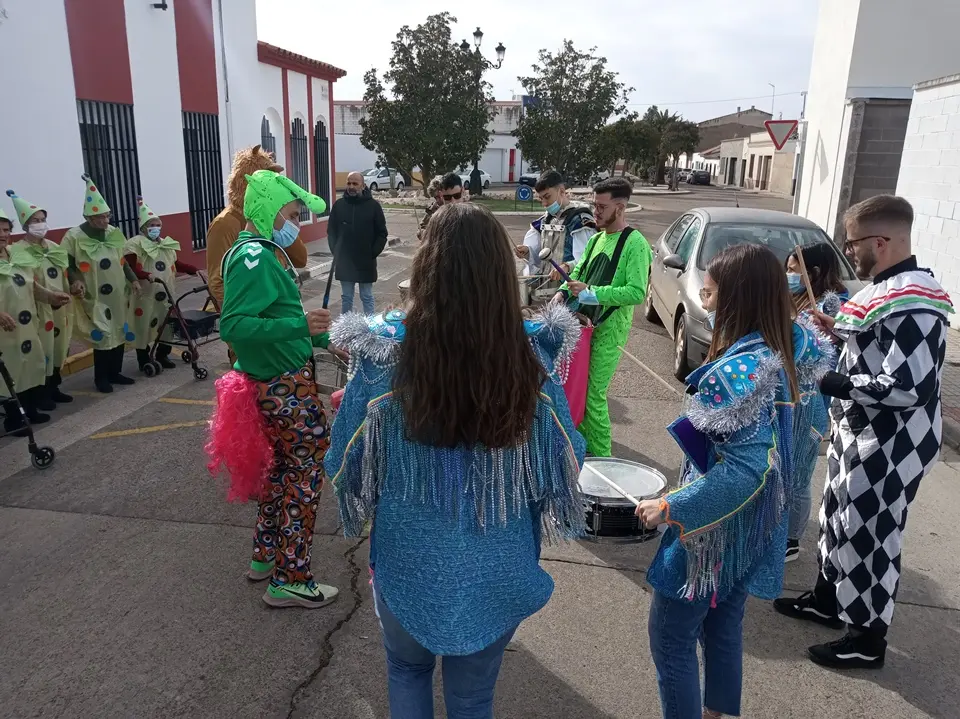 Comparsa en el CD Puebla de la Calzada (11)