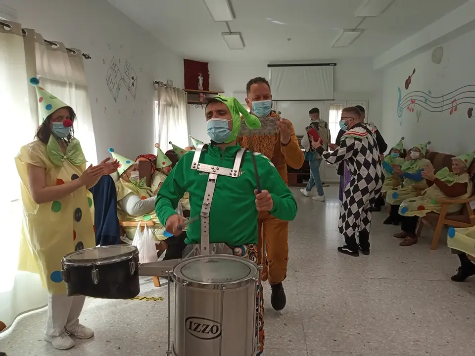 Comparsa en el CD Puebla de la Calzada (27)