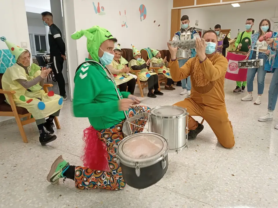 Comparsa en el CD Puebla de la Calzada (29)