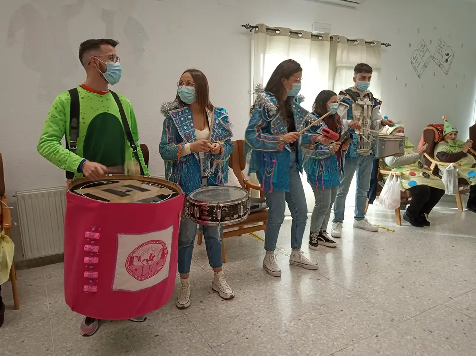 Comparsa en el CD Puebla de la Calzada (32)