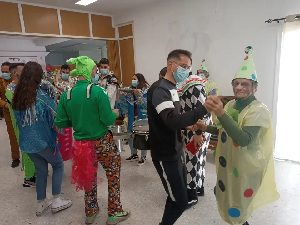 Comparsa en el CD Puebla de la Calzada (40)