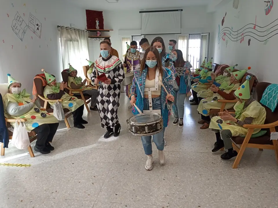 Comparsa en el CD Puebla de la Calzada (42)