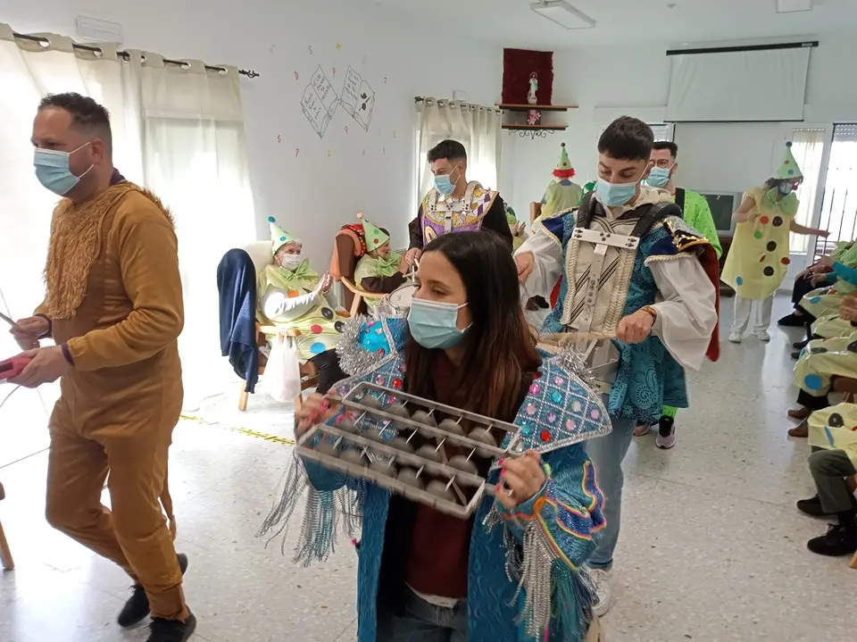 Comparsa en el CD Puebla de la Calzada (43)