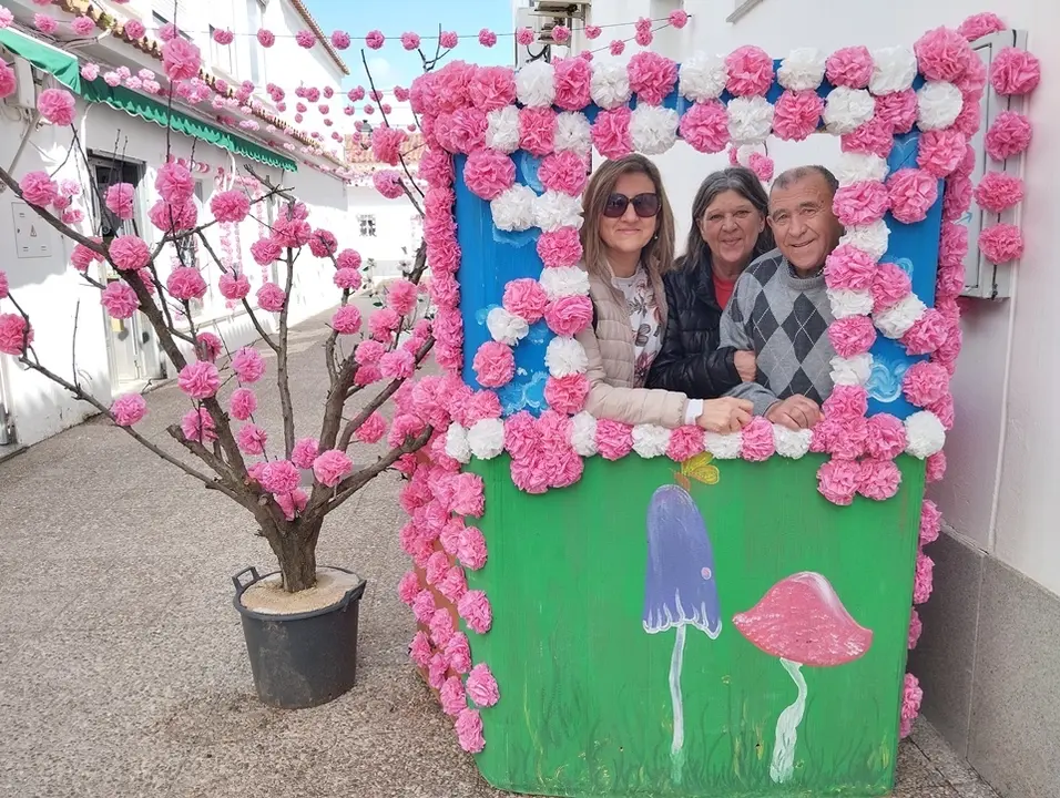 CD Puebla de la Calzada visita Valdelacalzada en Flor (17)