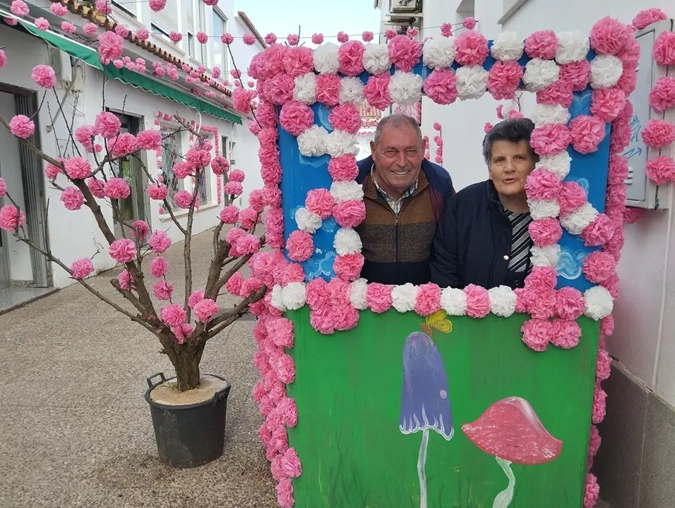 CD Puebla de la Calzada visita Valdelacalzada en Flor (20)
