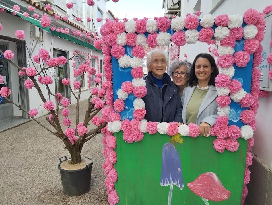 CD Puebla de la Calzada visita Valdelacalzada en Flor (21)