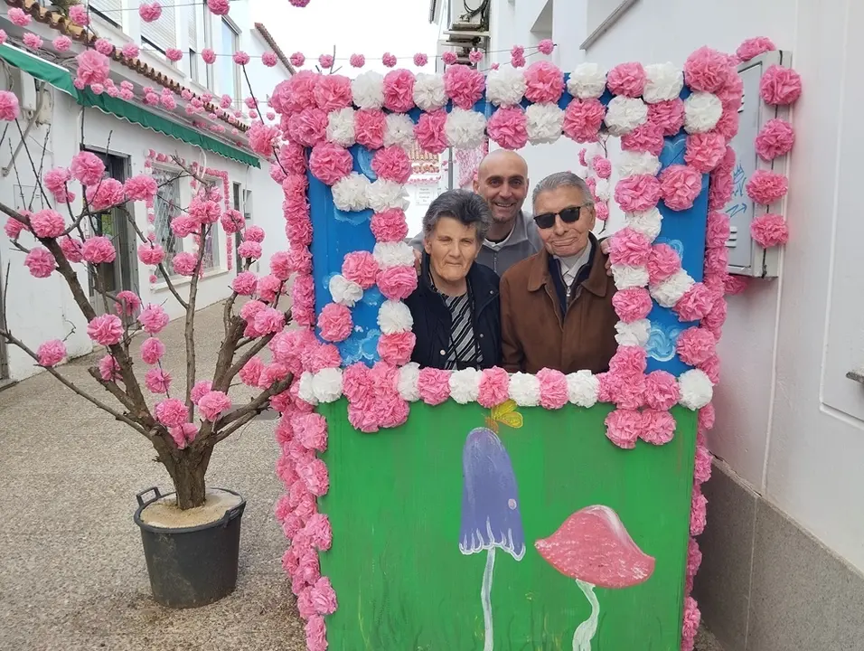 CD Puebla de la Calzada visita Valdelacalzada en Flor (22)