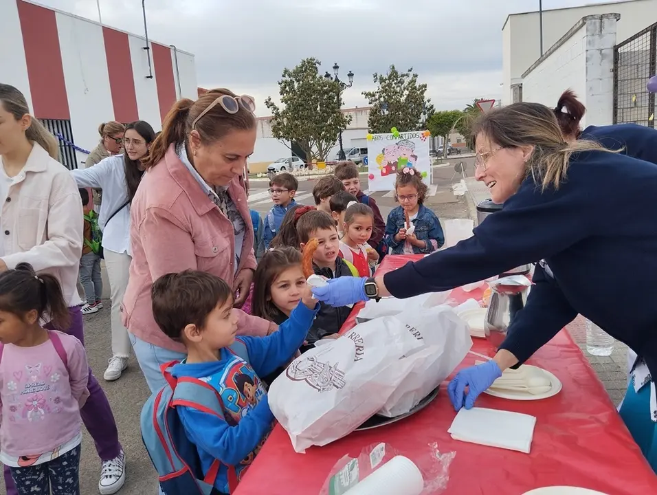 El CD Puebla de la Calzada recibe la visita del Colegio Torre &Aacute;guila (7)
