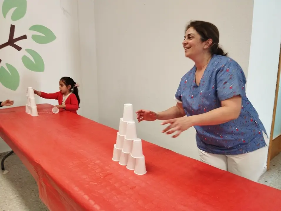 El CD Puebla de la Calzada recibe la visita del Colegio Torre &Aacute;guila (47)