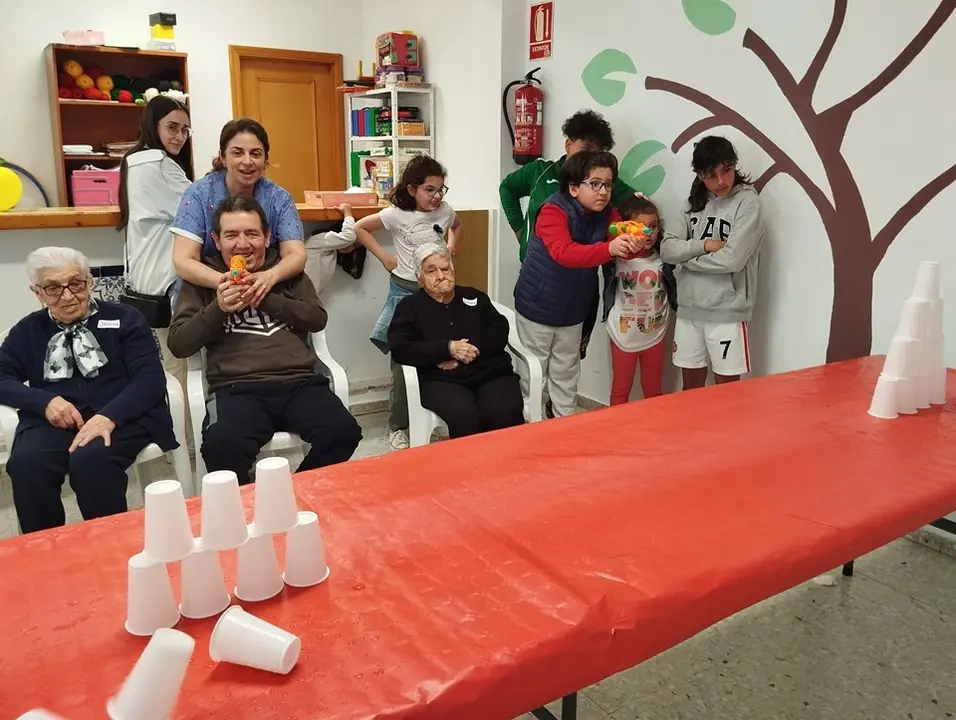 El CD Puebla de la Calzada recibe la visita del Colegio Torre &Aacute;guila (54)