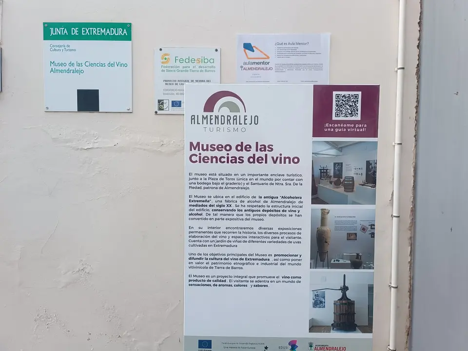 CD Almendralejo visita el Museo del Vino (8)