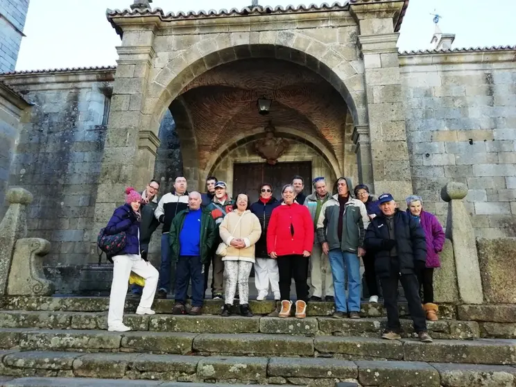 Residentes de Nuñomoral en La Alberca (1)