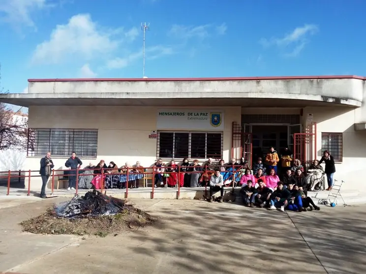 Las Candelas en el Centro de Dia Tierra de Barros