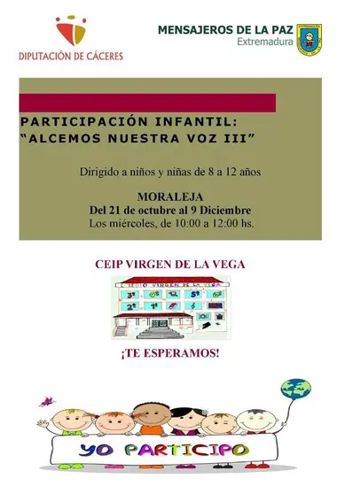 CARTEL PARTICIPACIÓN INFANTIL