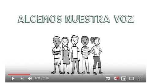 Alcemos nuestra voz ni&ntilde;os