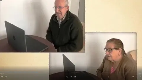 La tecnolog&iacute;a permite las video-visitas en Cabezuela del Valle
