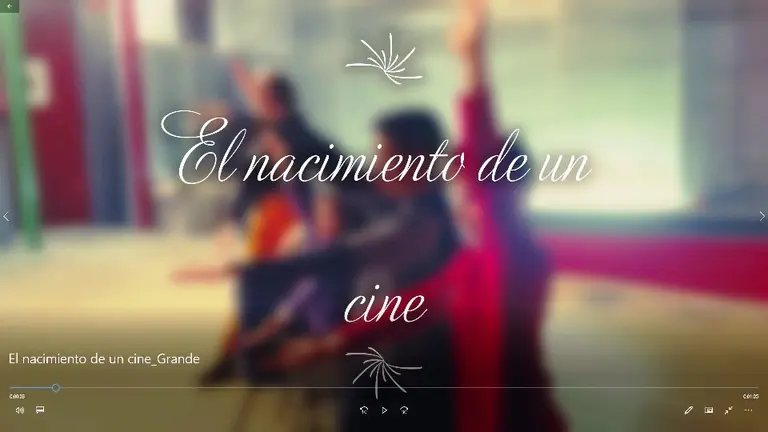 El nacimiento de un cine