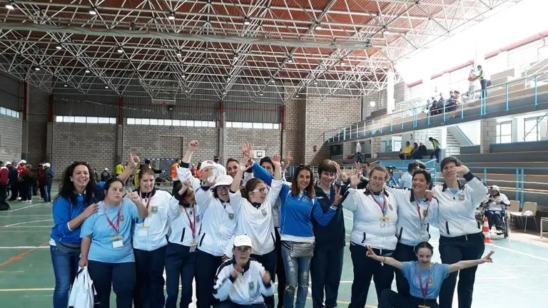 Deportistas de la ED Mensajeros de la Paz Extremadura en los Jedes de Coria (17)