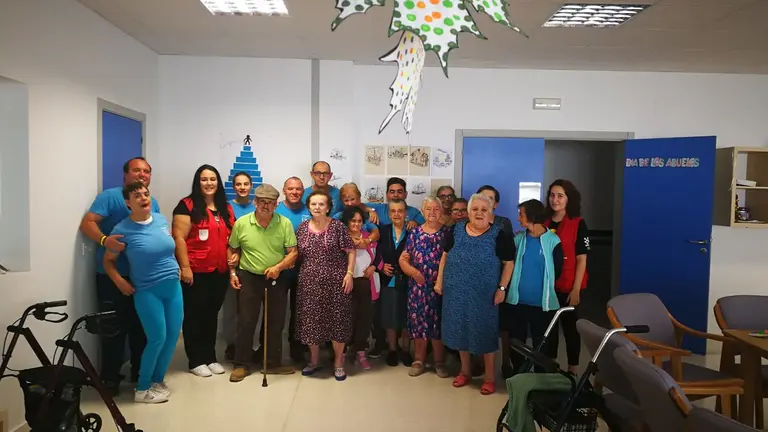 El programa de Ocio en la residencia de Villasbuenas