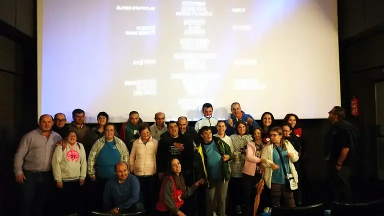 Tarde de cine en Coria con AMPEX