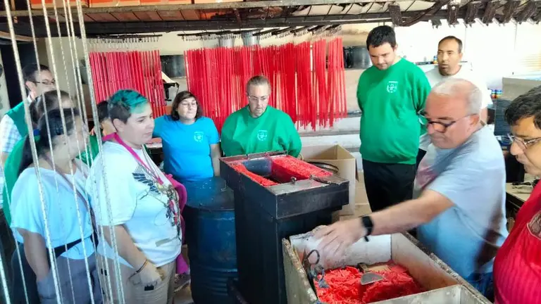 Visita f&aacute;brica de velas