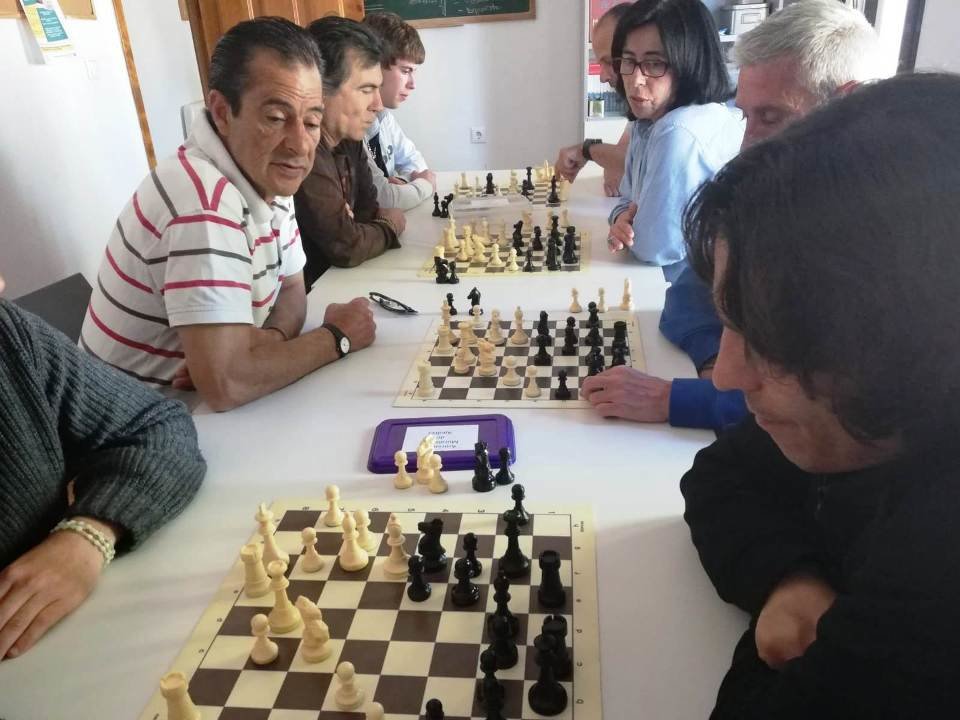 Taller de Ajedrez en el Centro de Día