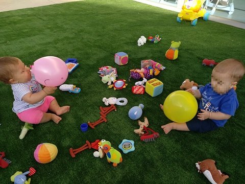 Taller de globos en Las Abadías