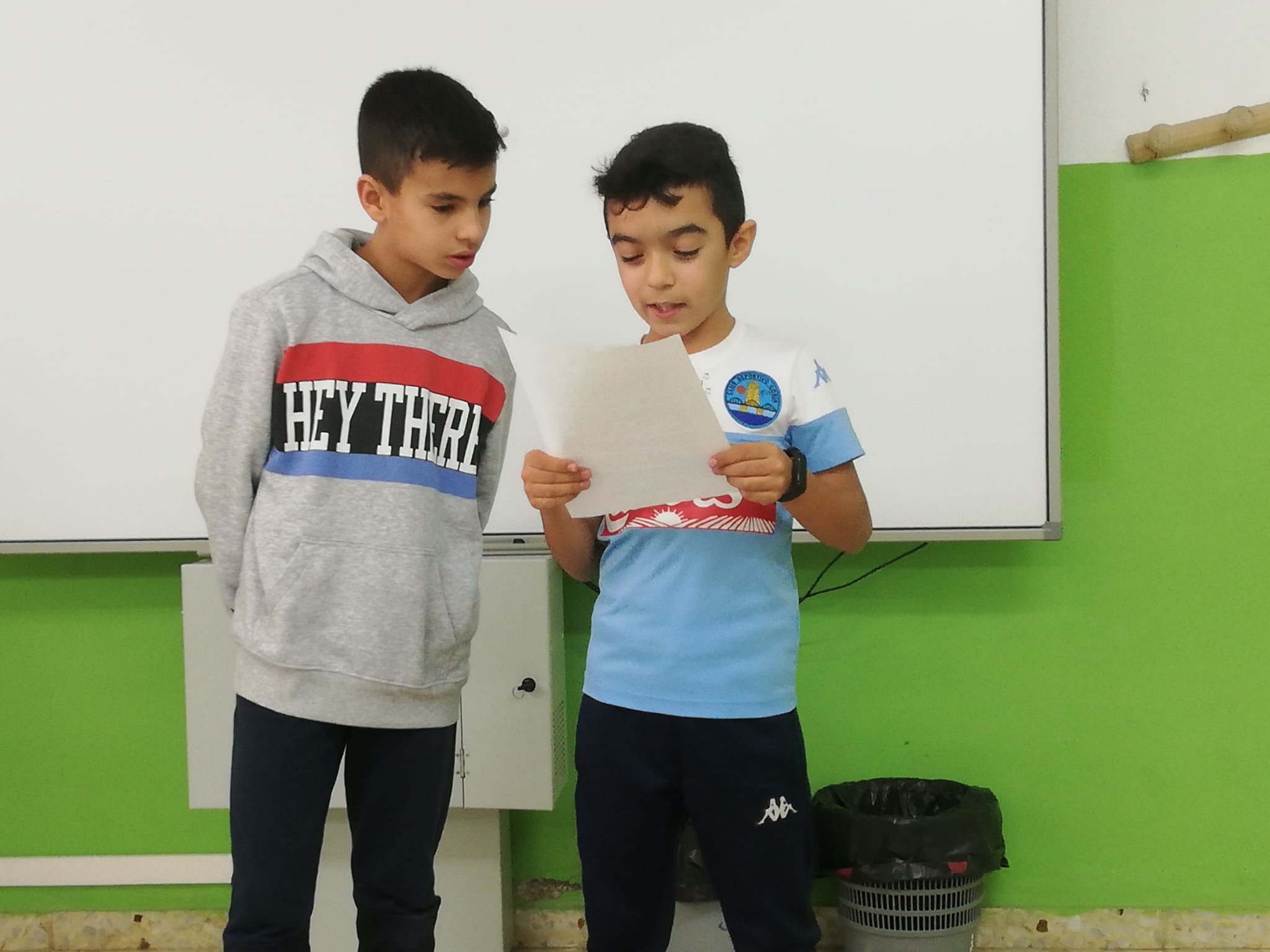 Estudiantes de Cilleros ensayan su exposición