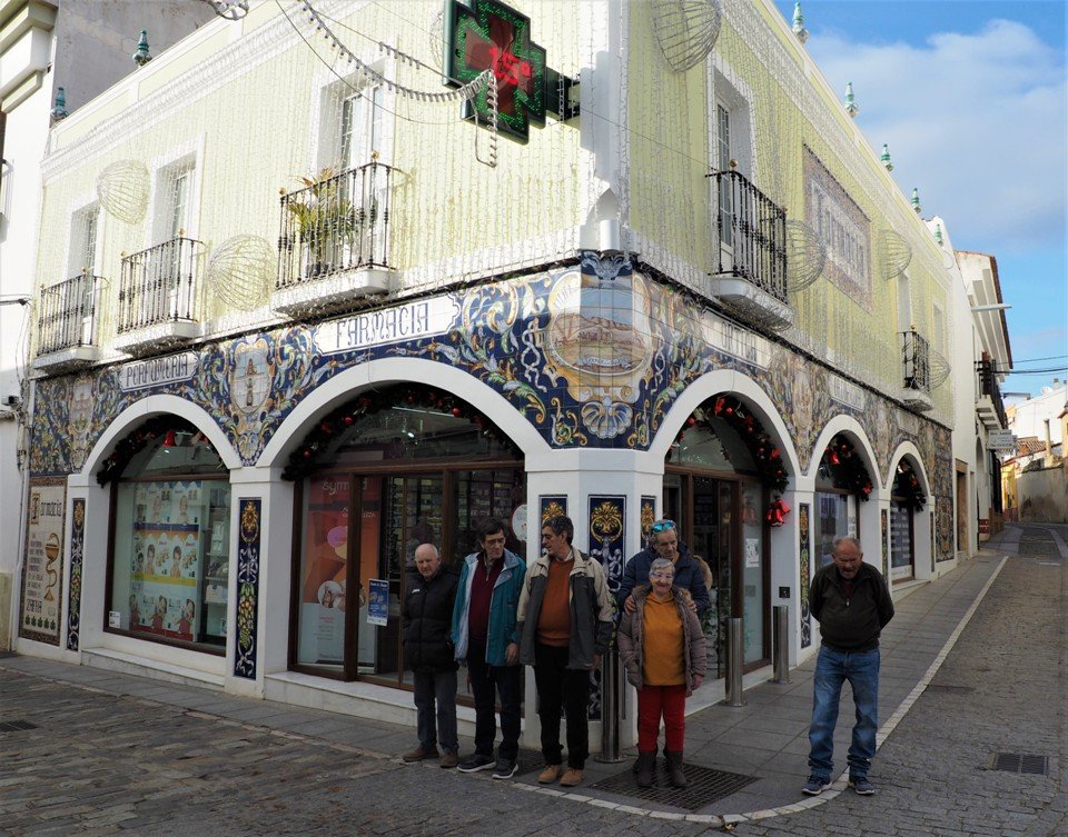 En Zafra visitando la farmacia más bonita de España