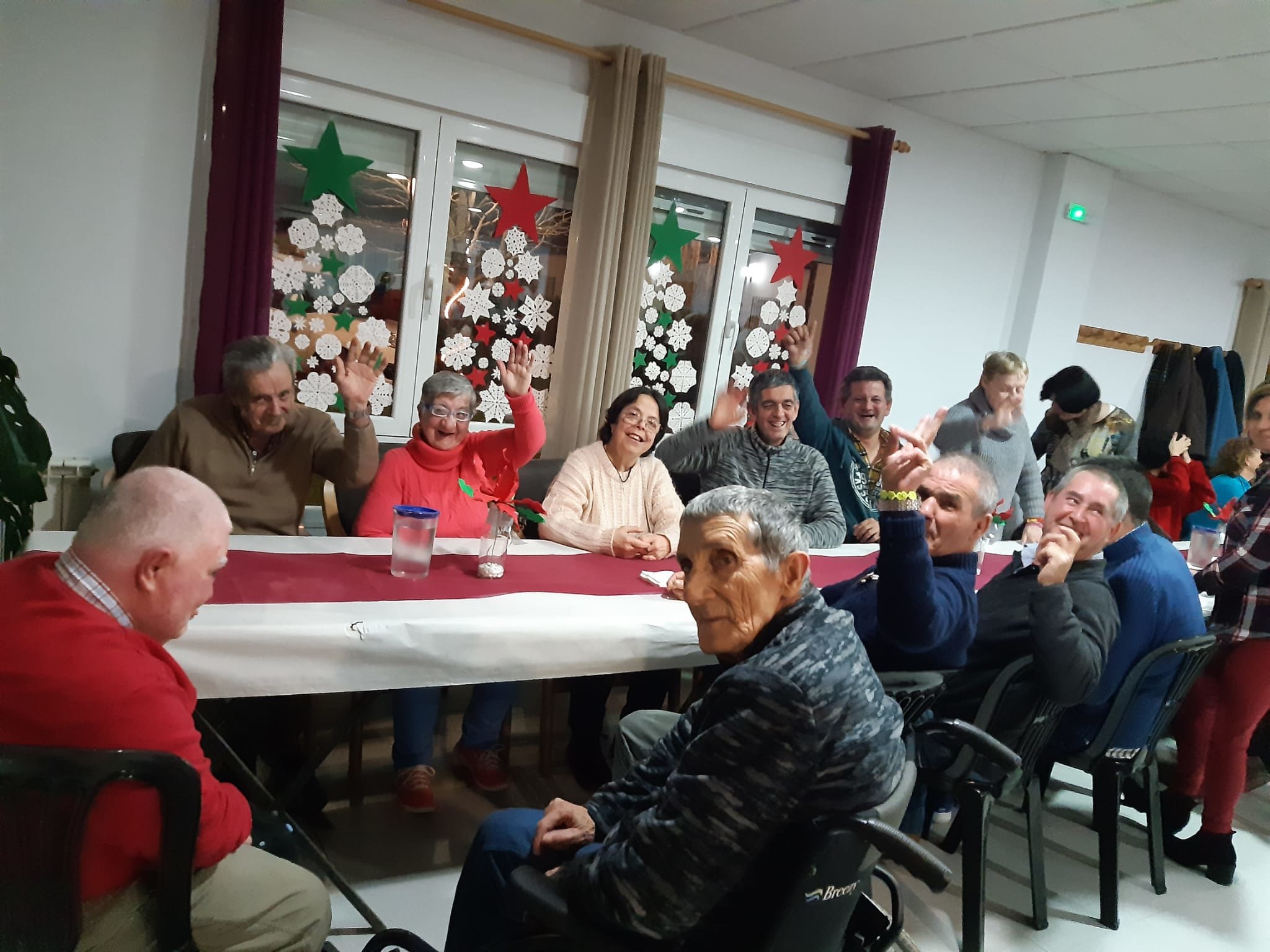 En la gala de Navidad de Mirador de los Ángeles