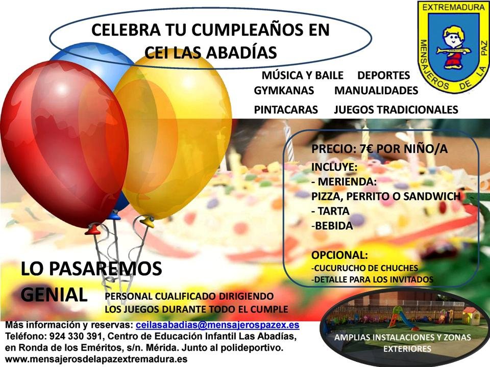 Cumpleaños en Las Abadias