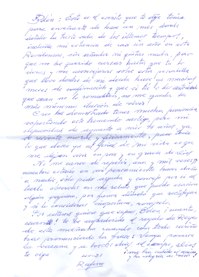 CARTA RUFINO